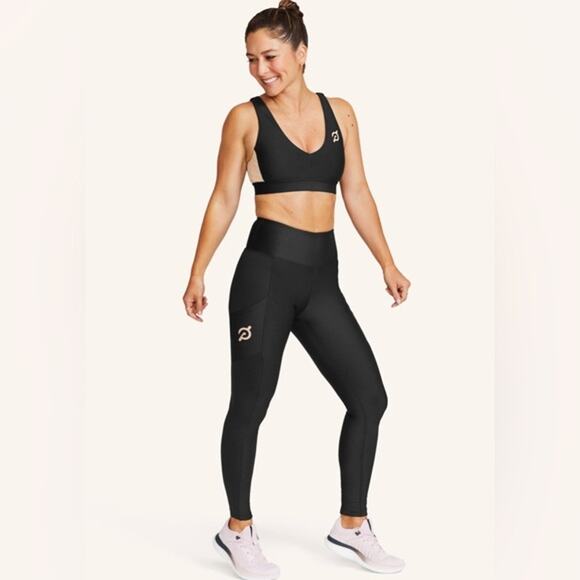 Peloton Flex Pocket Leggings Black M - Picture 1 of 8